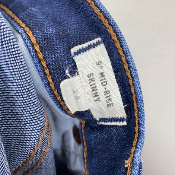 Madewell 9" Mid-Rise Skinny Jeans in Larkspur Wash - Picture 9 of 11
